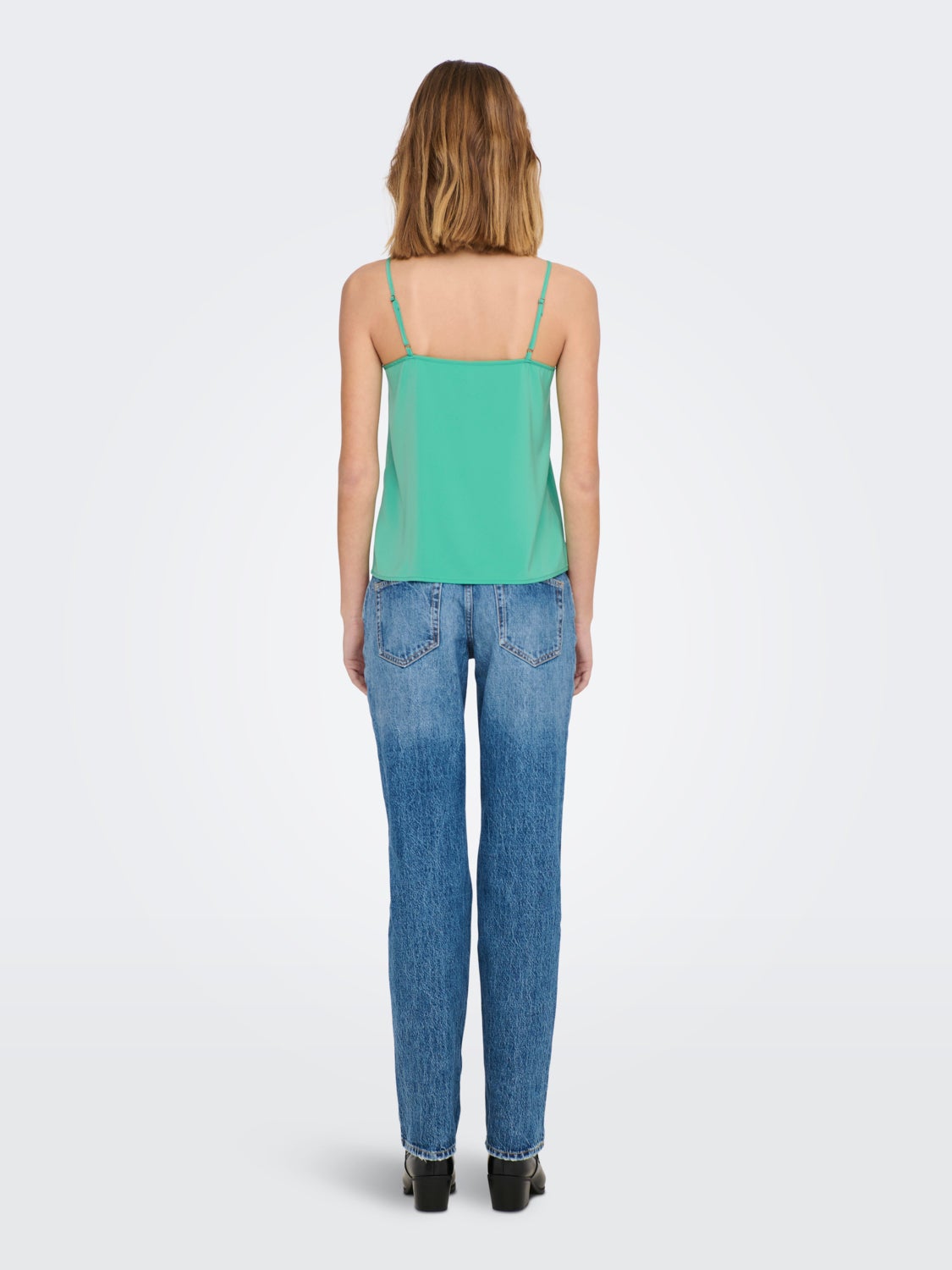 Regular Fit V-Neck Top