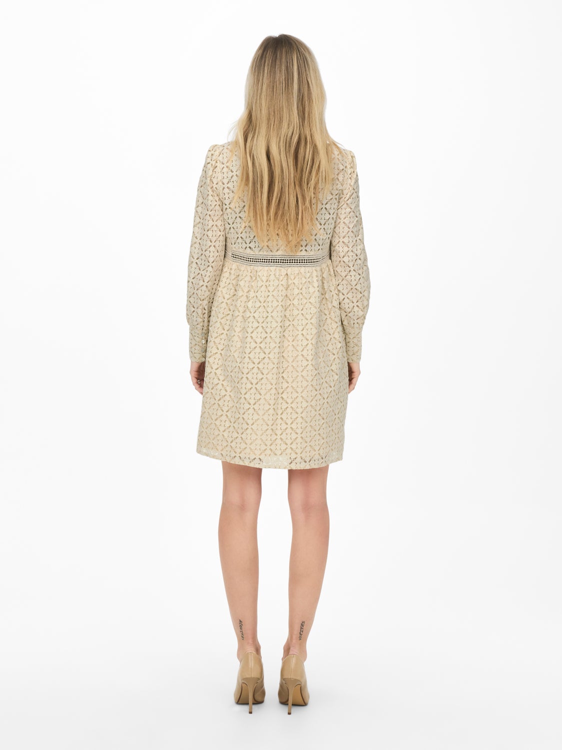 Mama lace detailed Dress