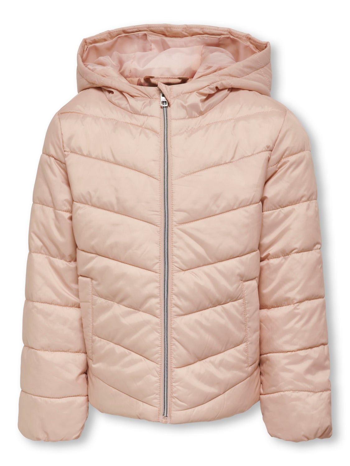 Quilted Jacket with Hood