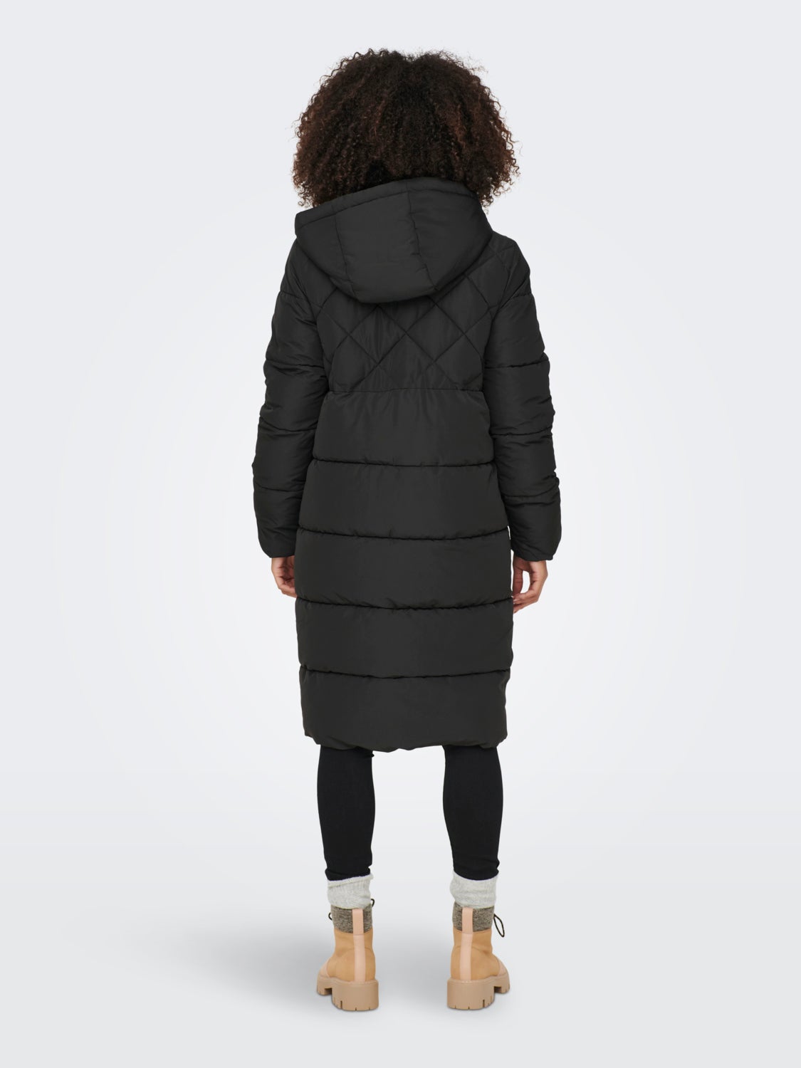 Mama quilted hood Coat