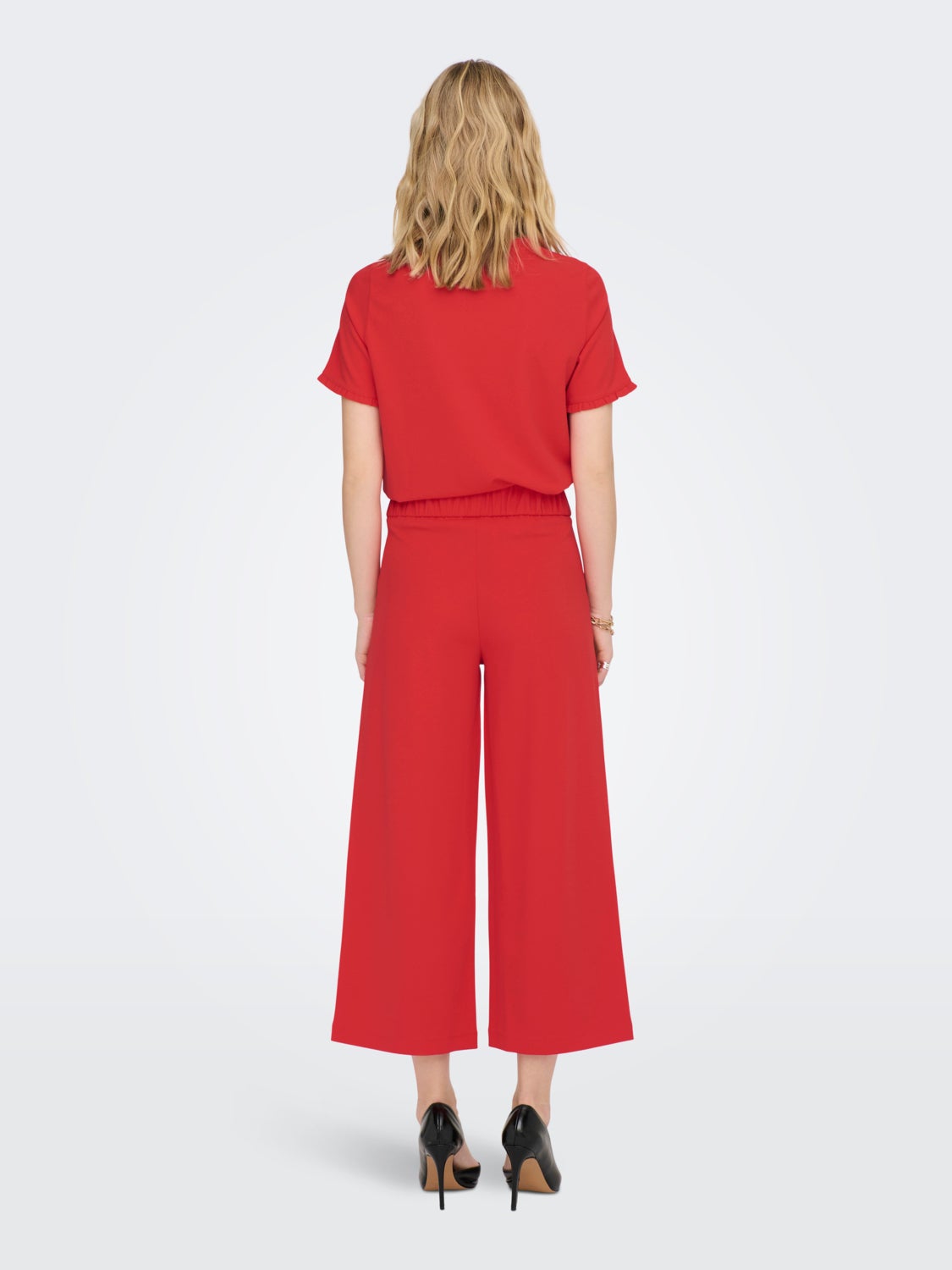 Wide legs ankle Trousers