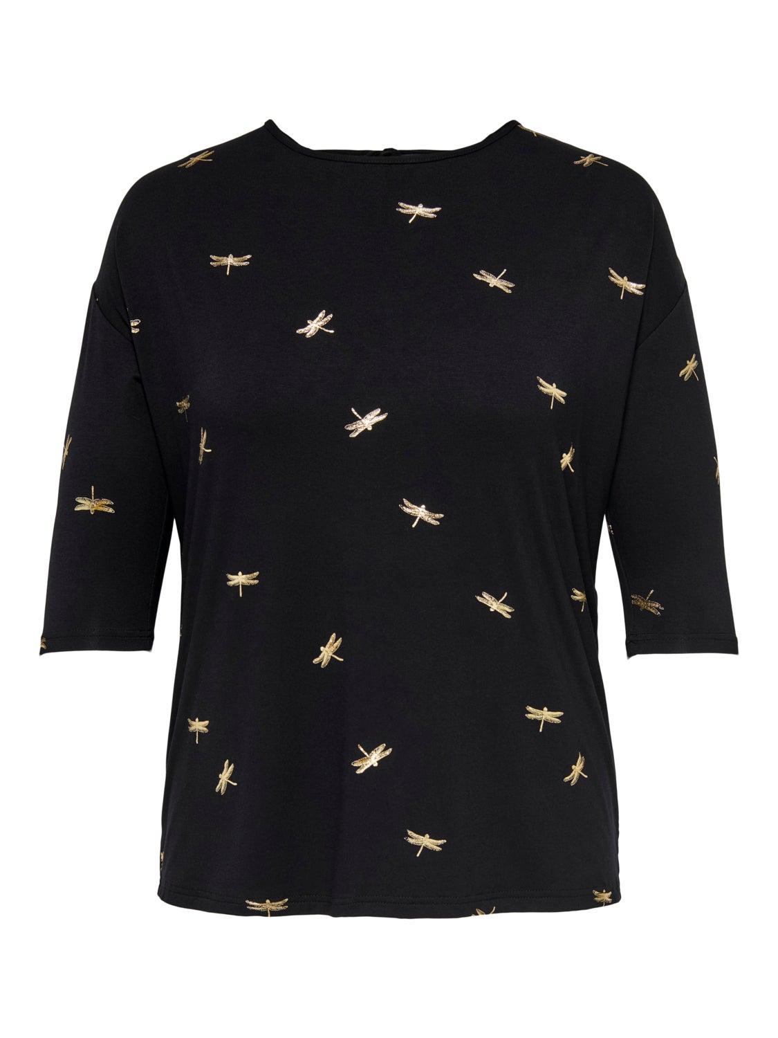 Curvy back detail top