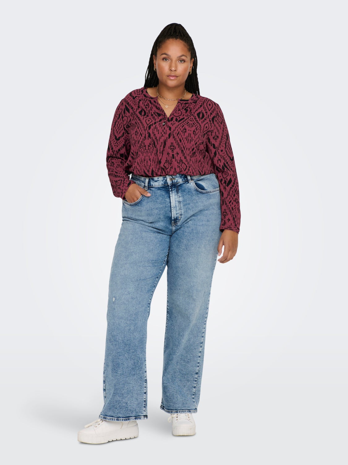 Curvy long tunic Shirt