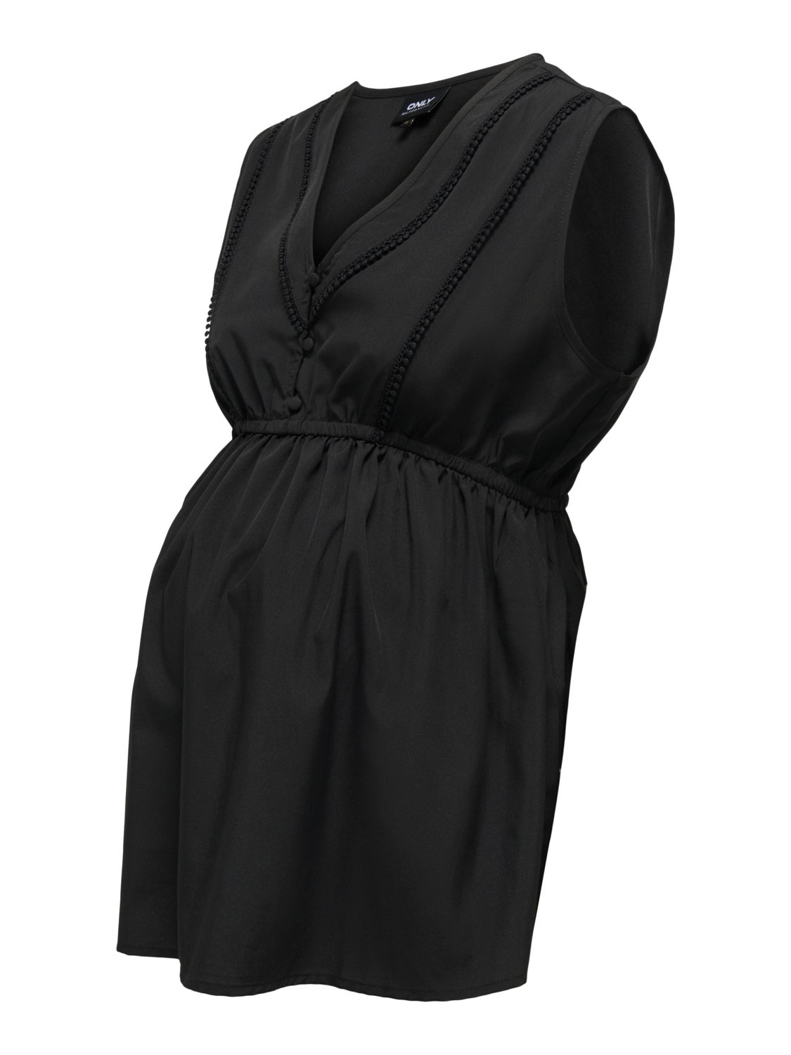 Mama mini v-neck top