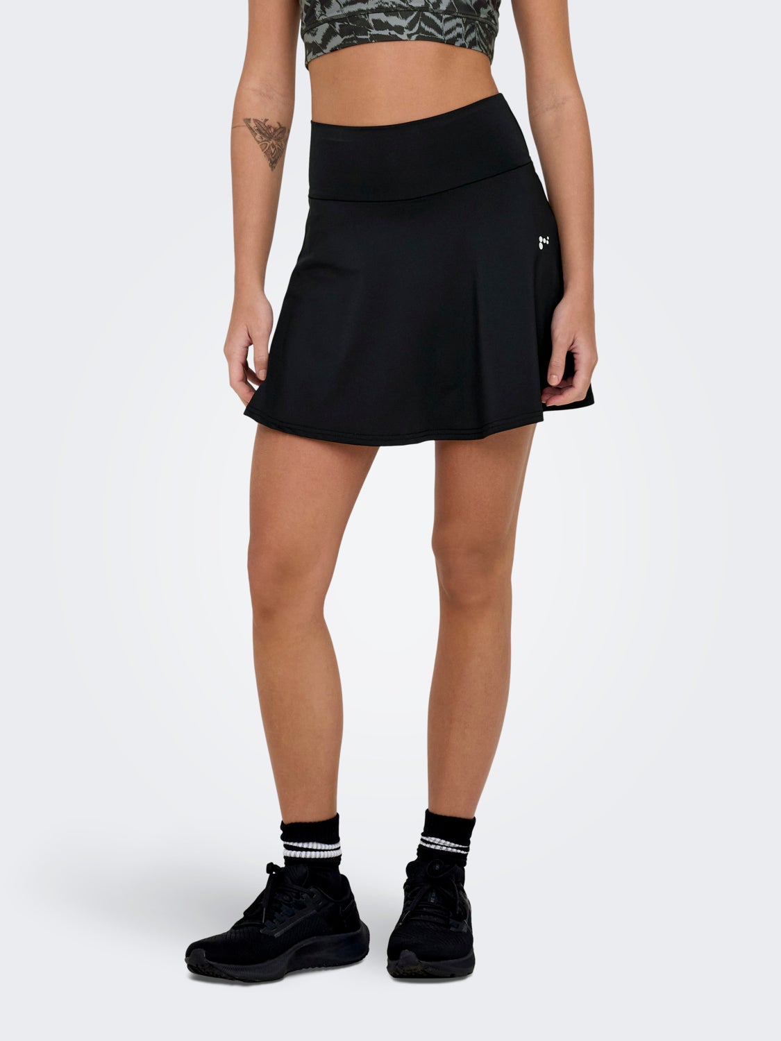 High waisted sports skorts