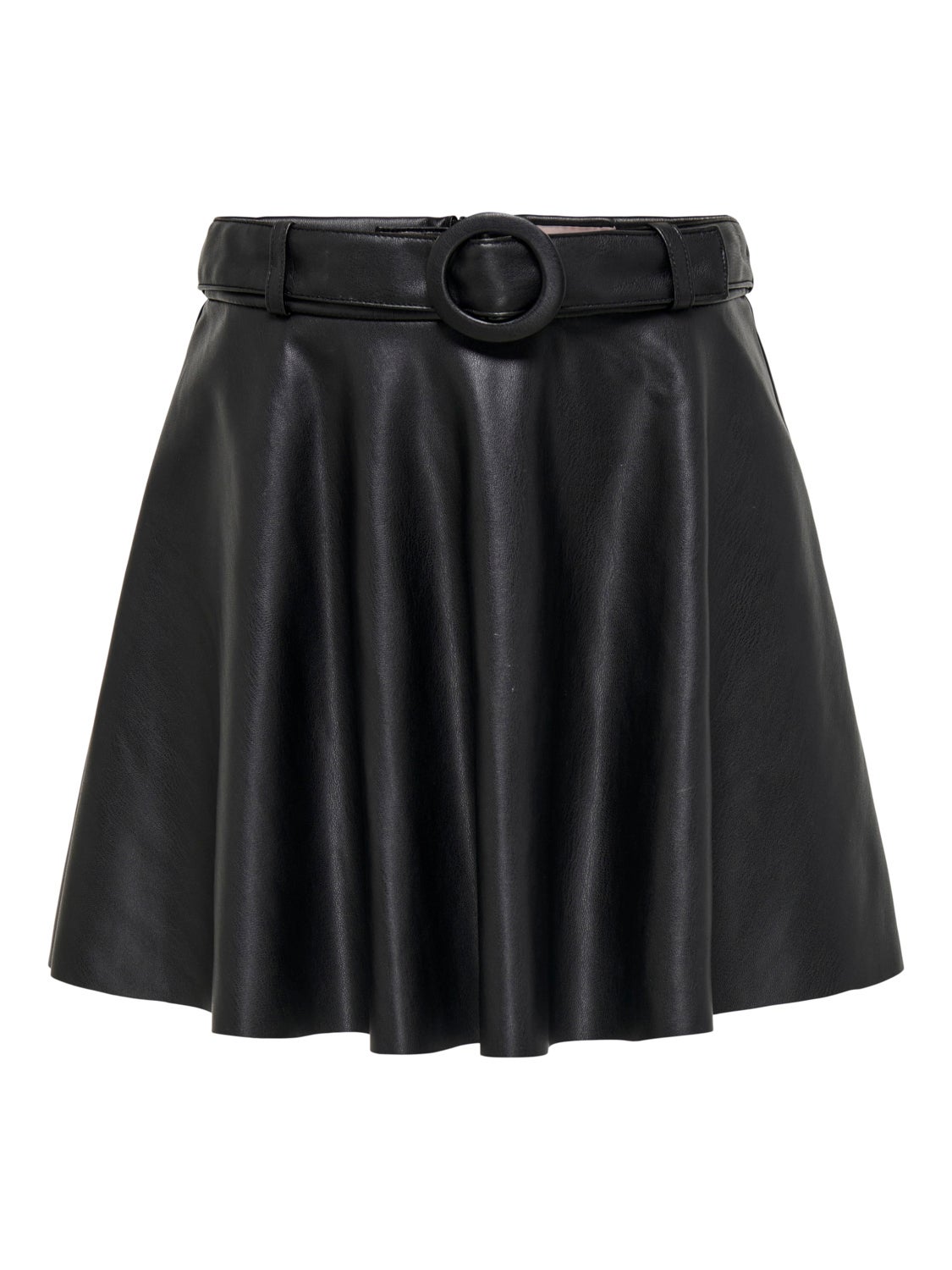 Faux Leather Skirt