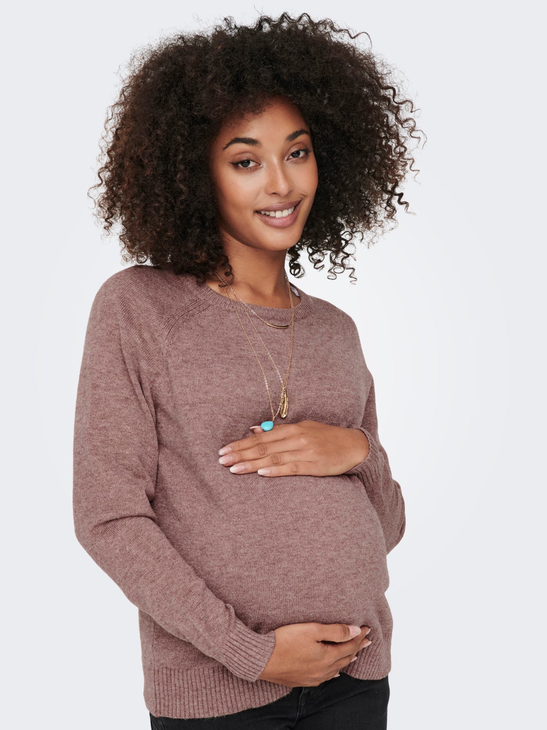 Mama loose fitted Knitted Pullover