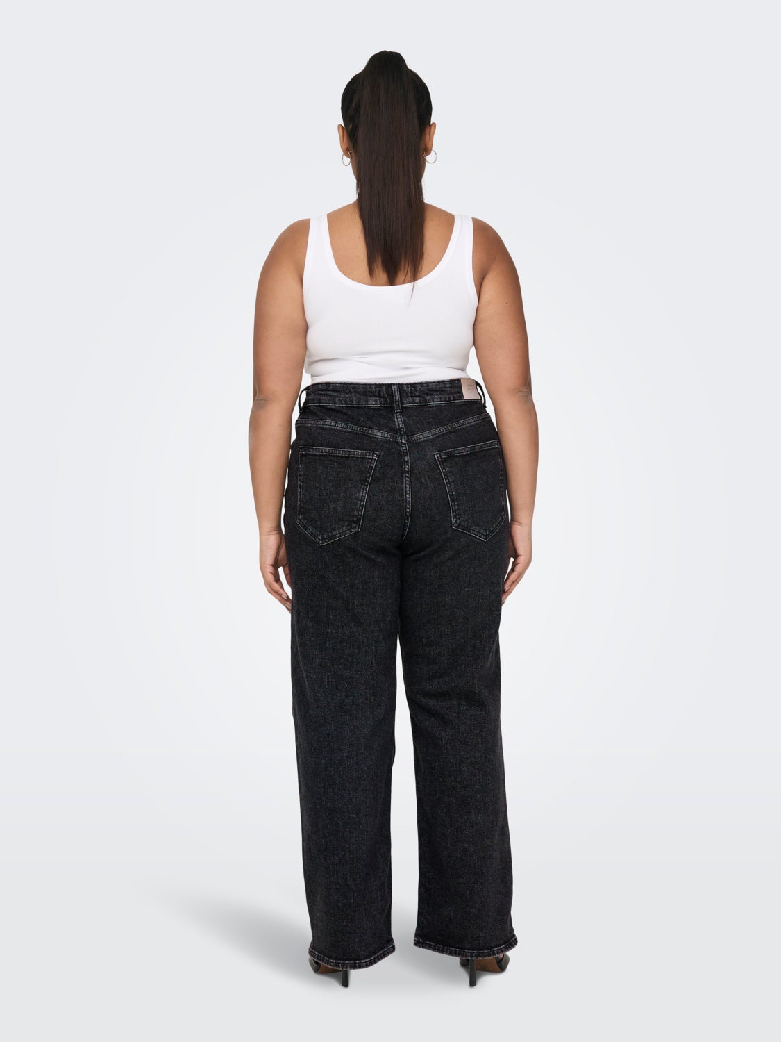 Curvy CARJules wide high waisted jeans