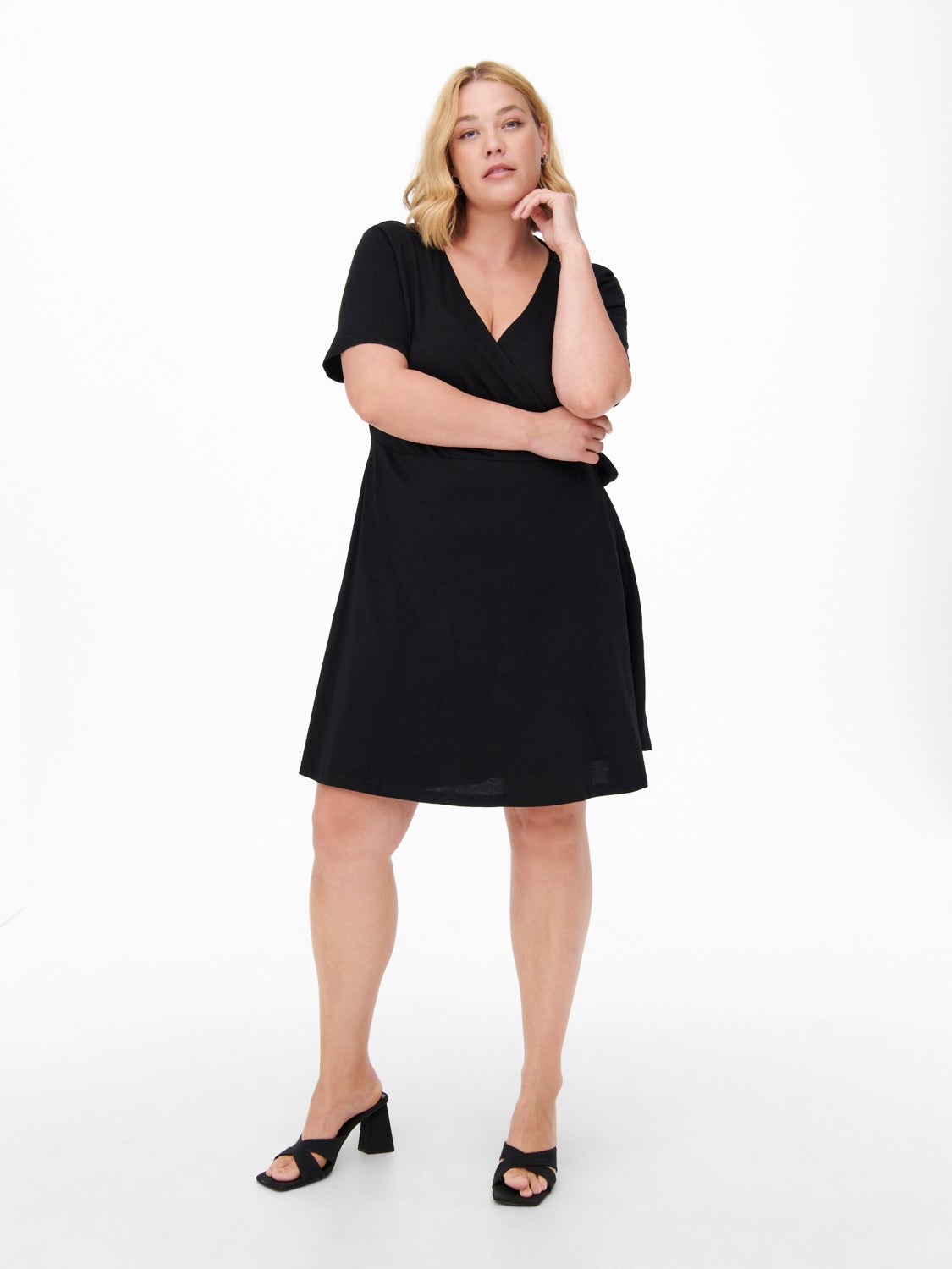 Curvy Wrap Dress