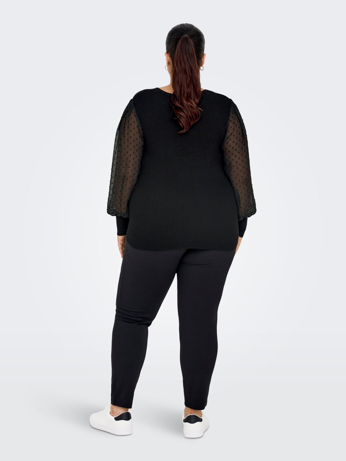 O-Neck Curve Pullover