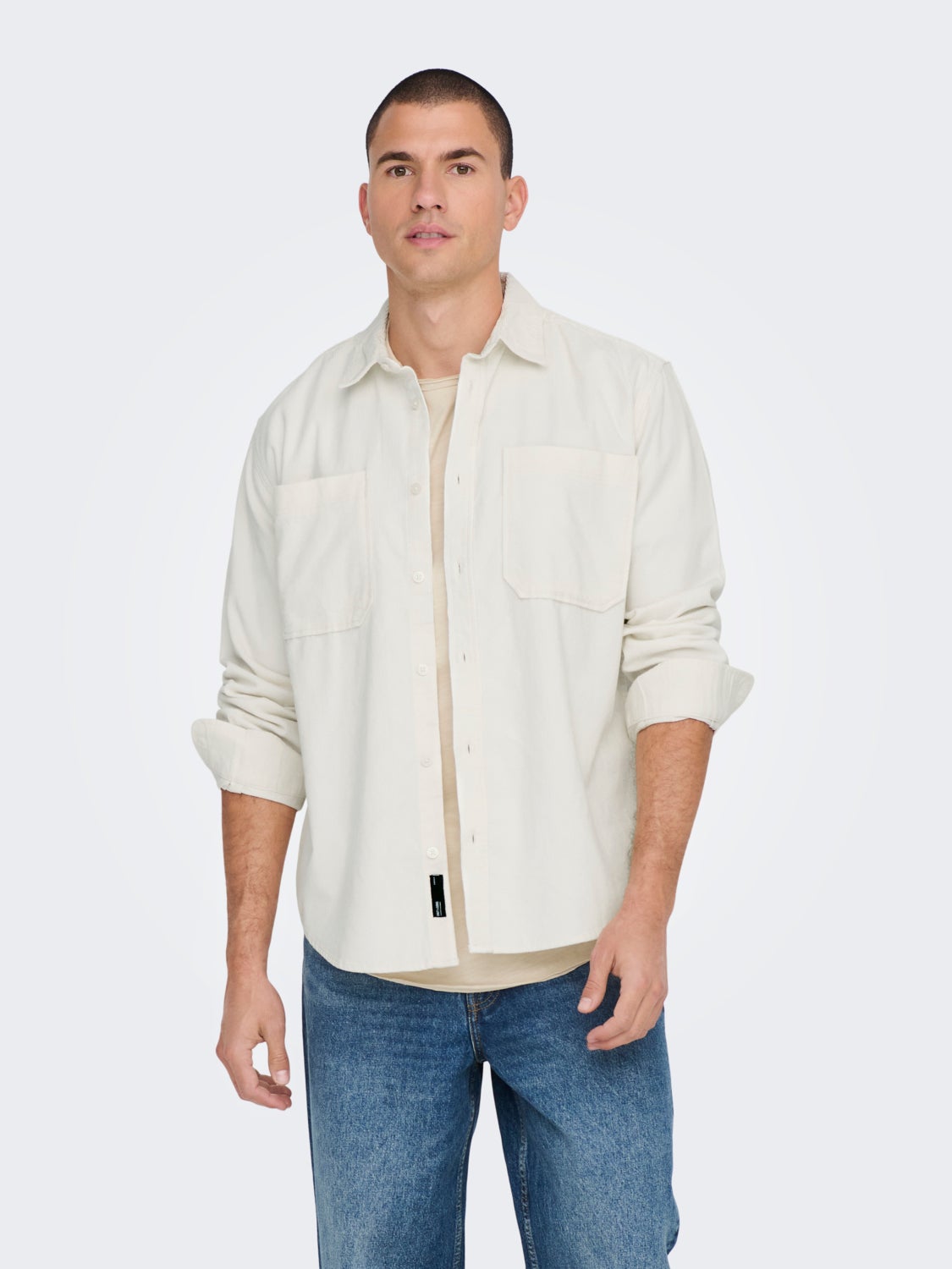 Solid colored Corduroy shirt