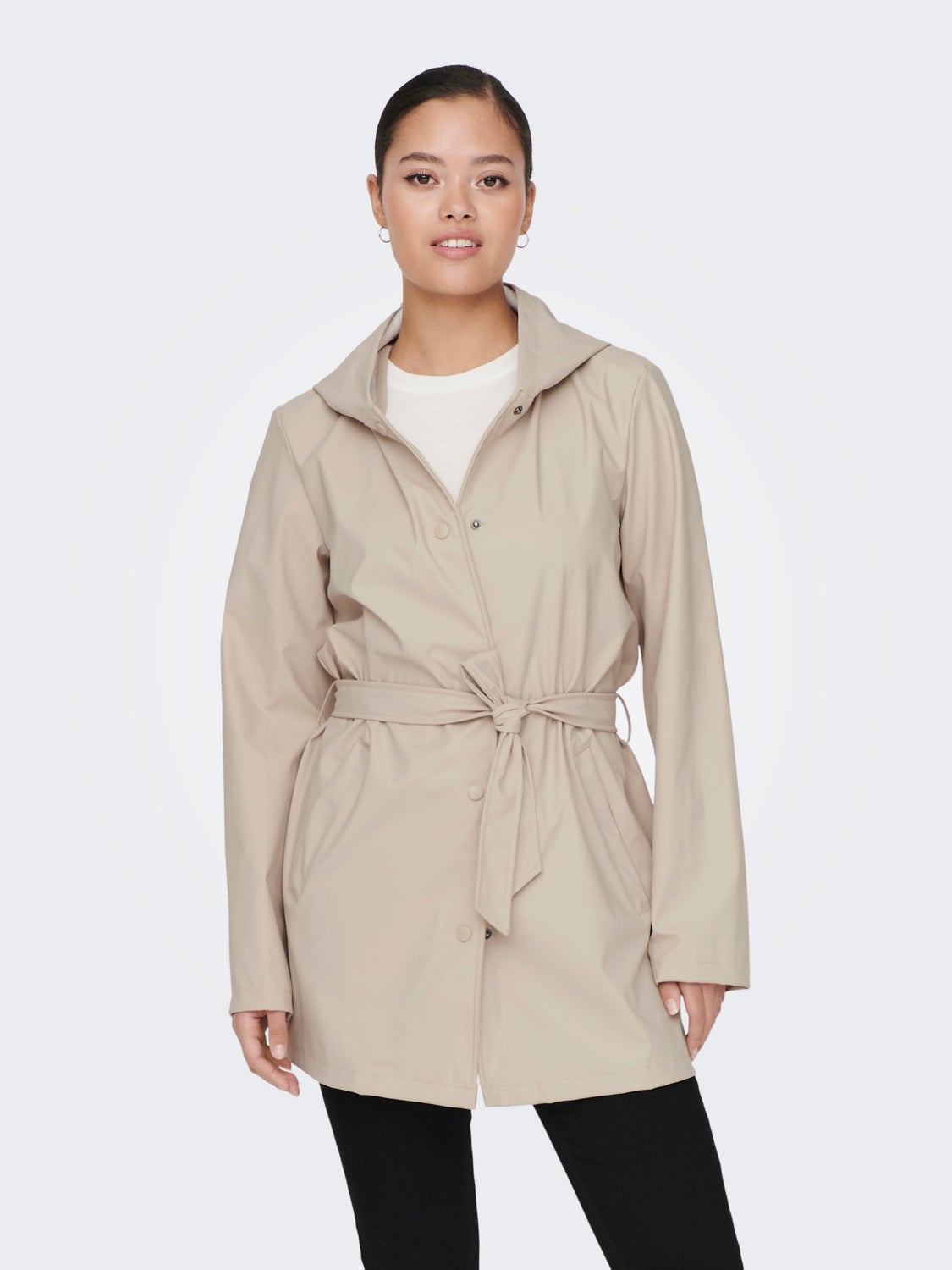 Rain jacket with Belt