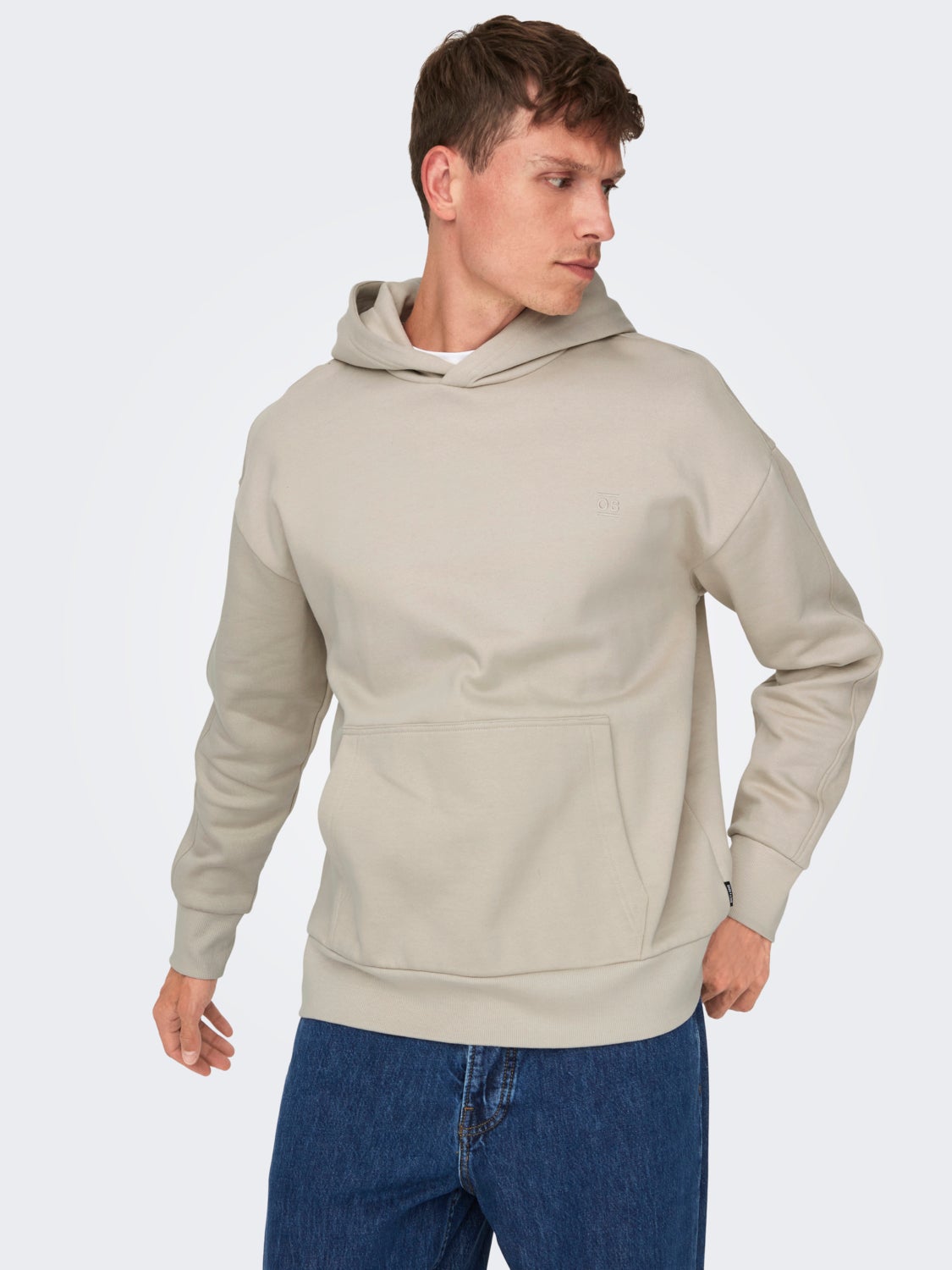 Relaxed fit hoodie