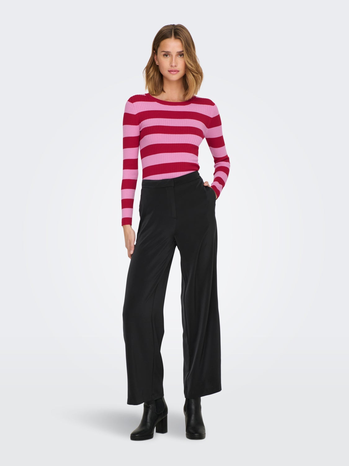 Striped Knitted Pullover