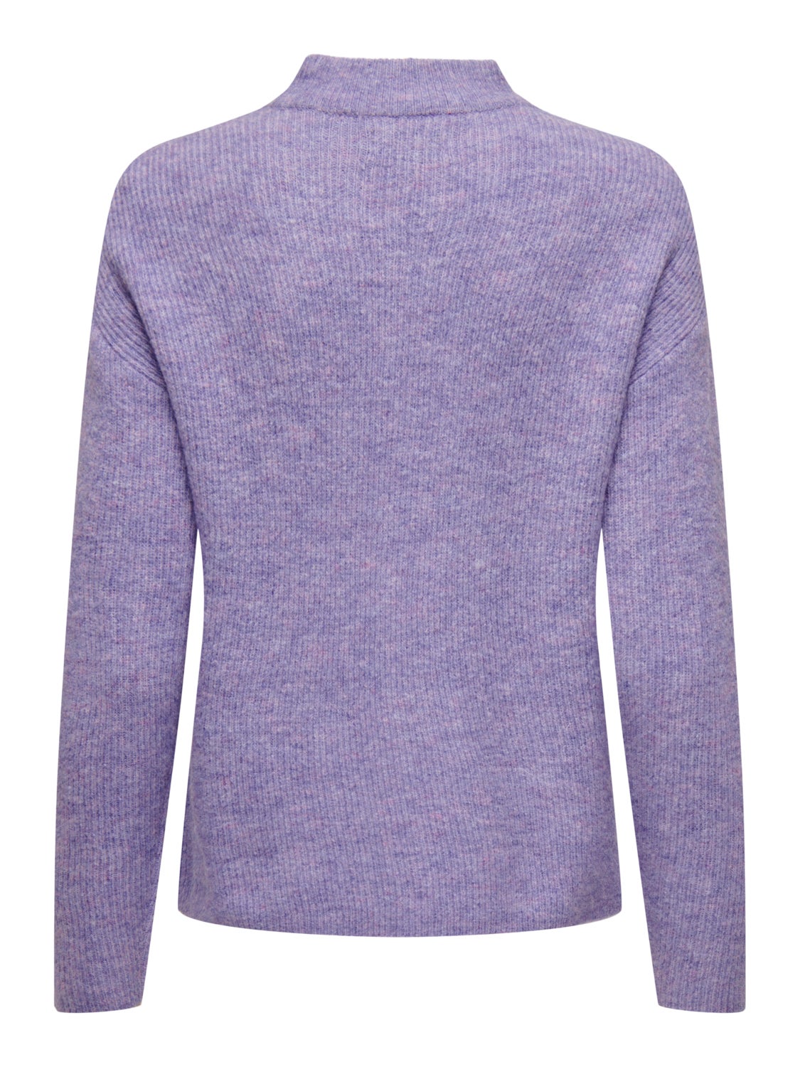 High neck knitted pullover