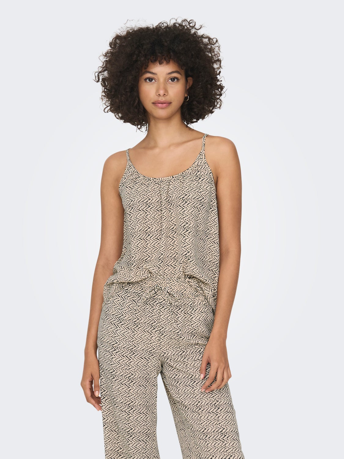 Regular Fit O-Neck Top