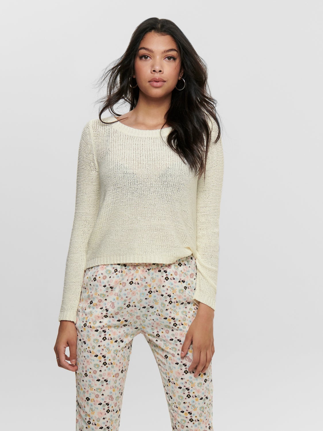 Texture Knitted Pullover