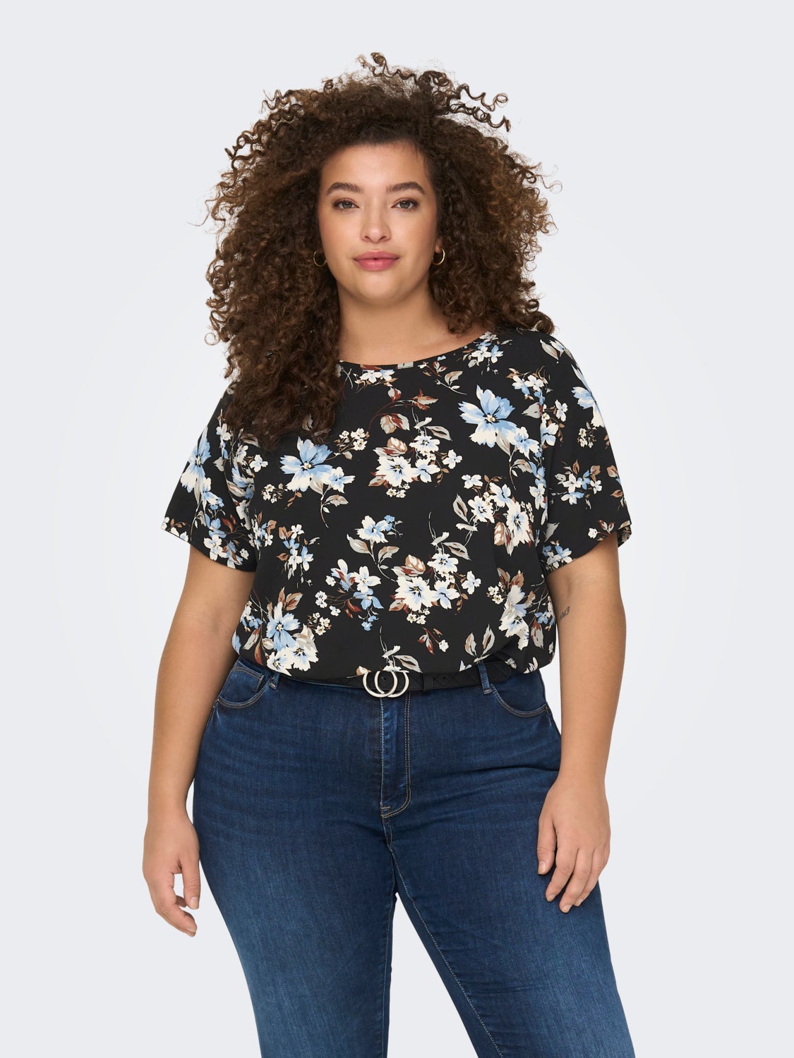Curvy short sleeve Top