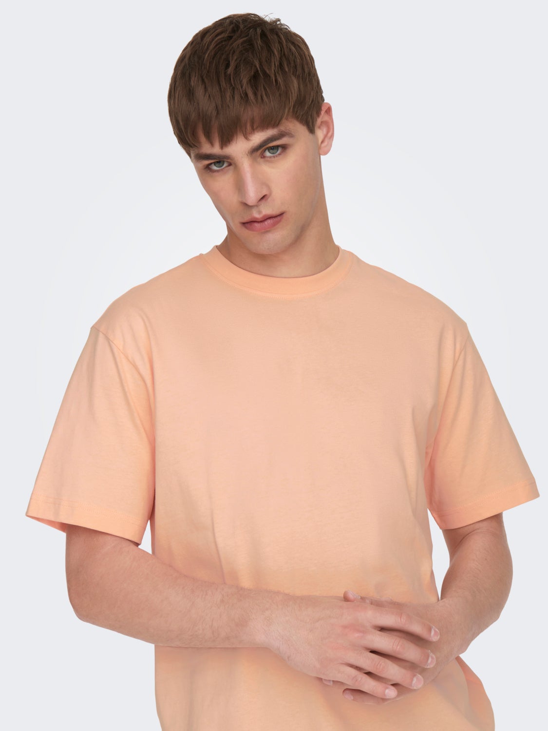Oversized o-hals t-shirt