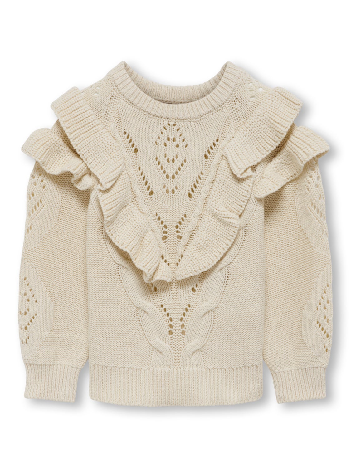 Mini knitted pullover