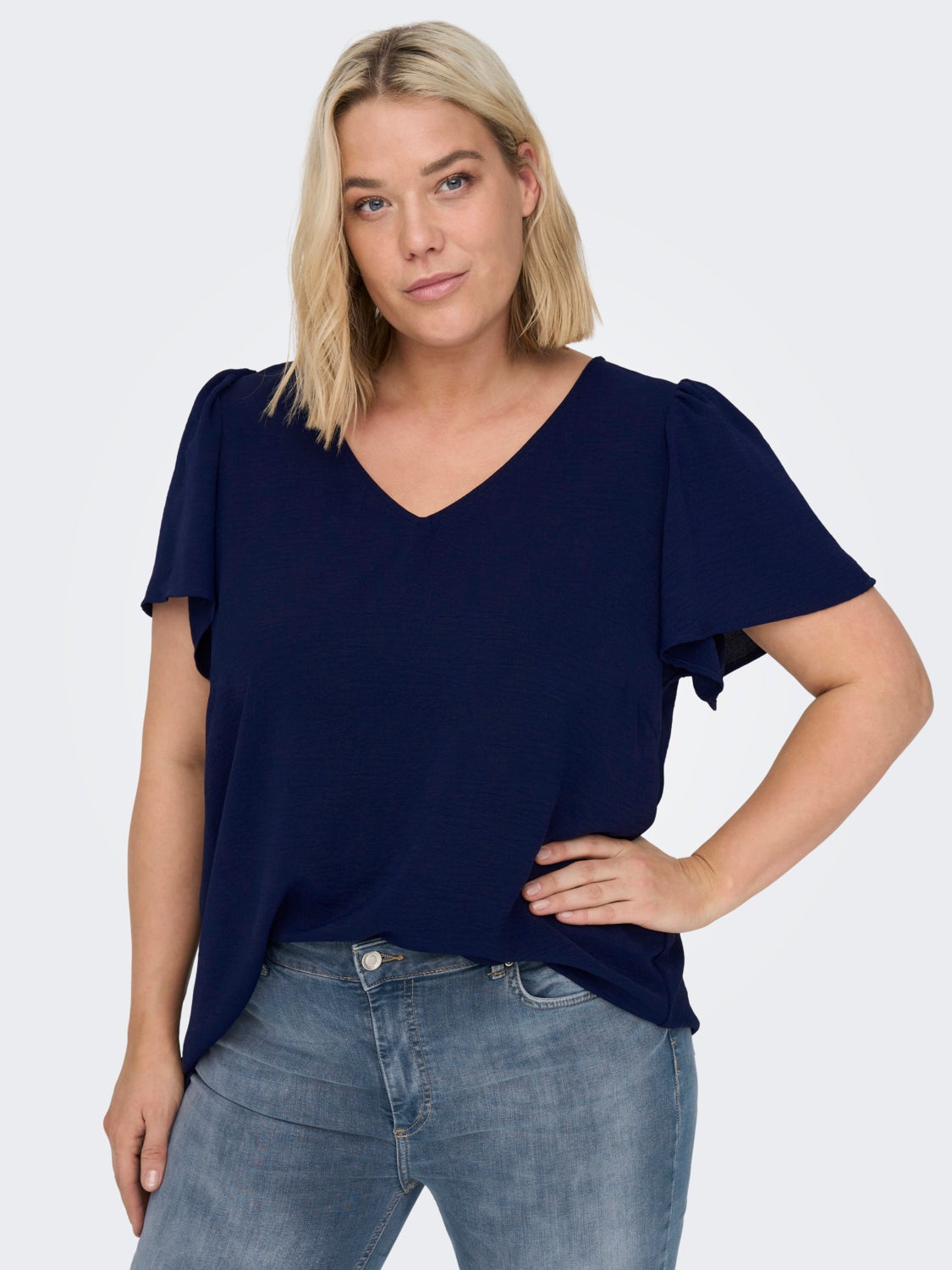Curvy top T-shirt