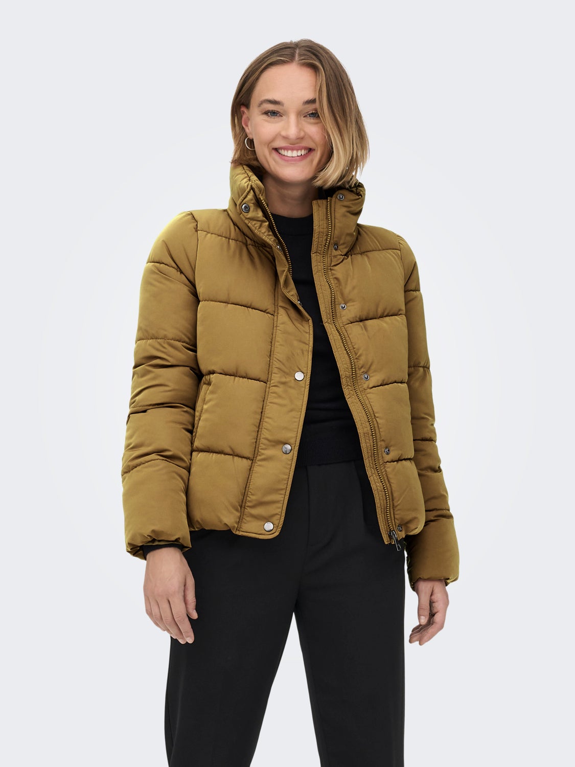 Stand-up collar Puffer Jacket