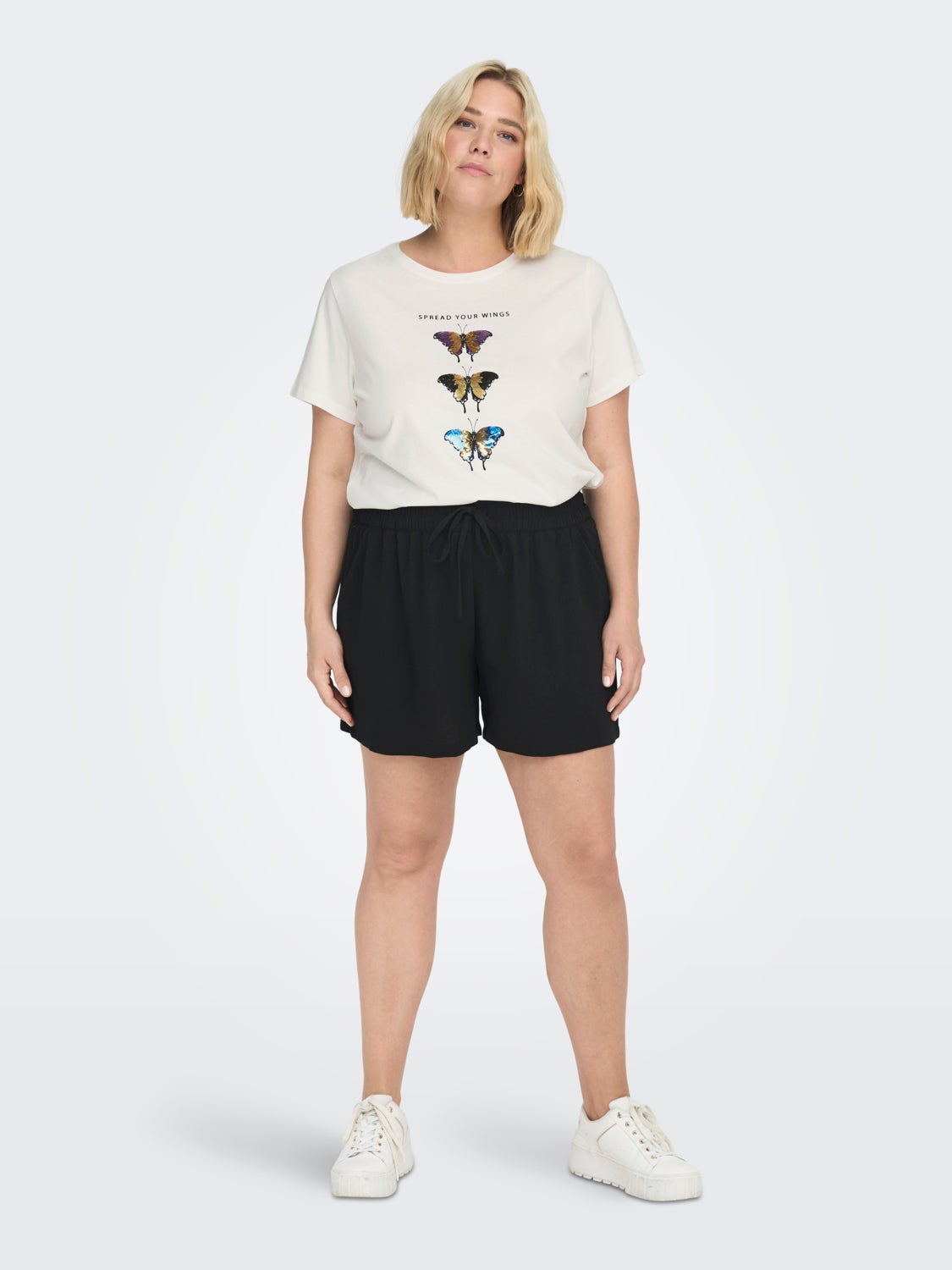 Curvy Printed T-shirt