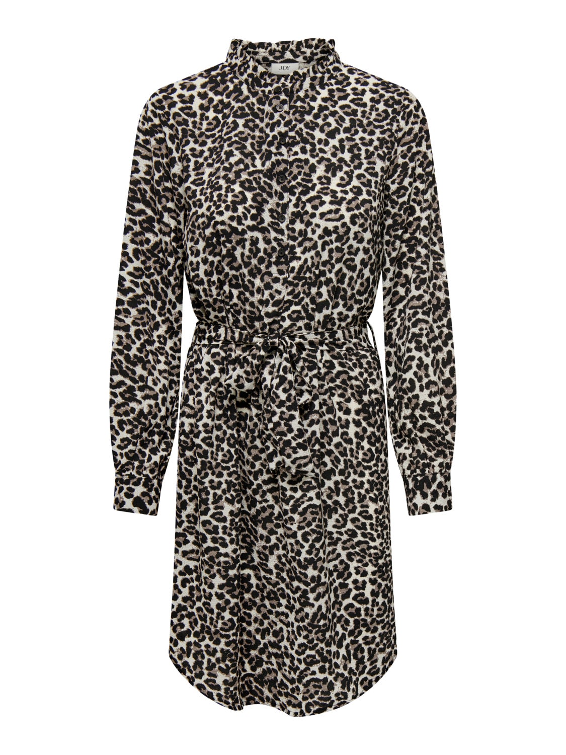 Regular Fit China Collar Short dress