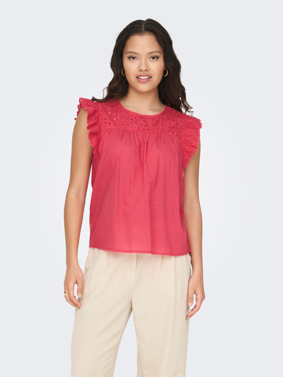 Frill detailed dress