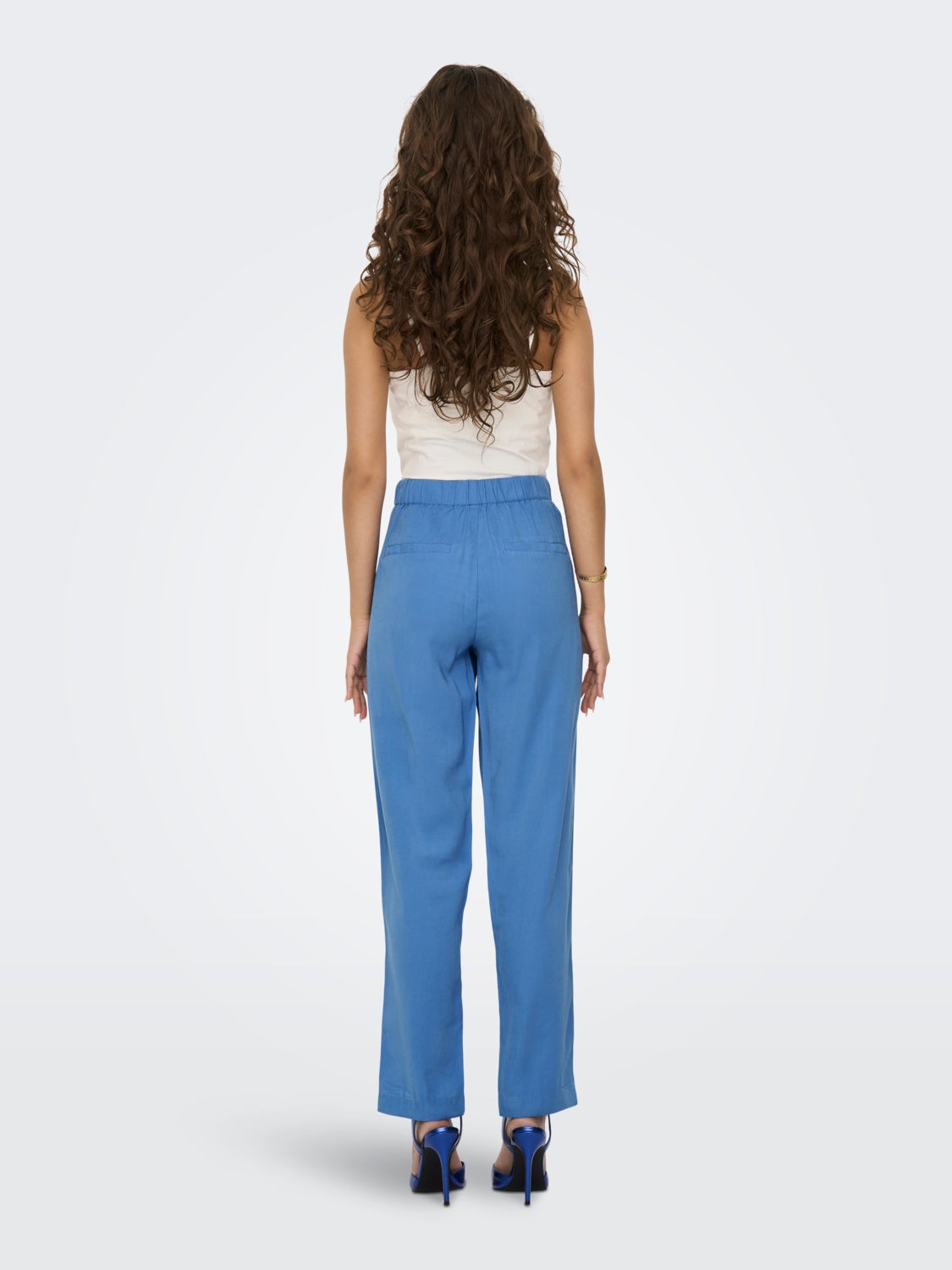 Straight Fit High waist Trousers