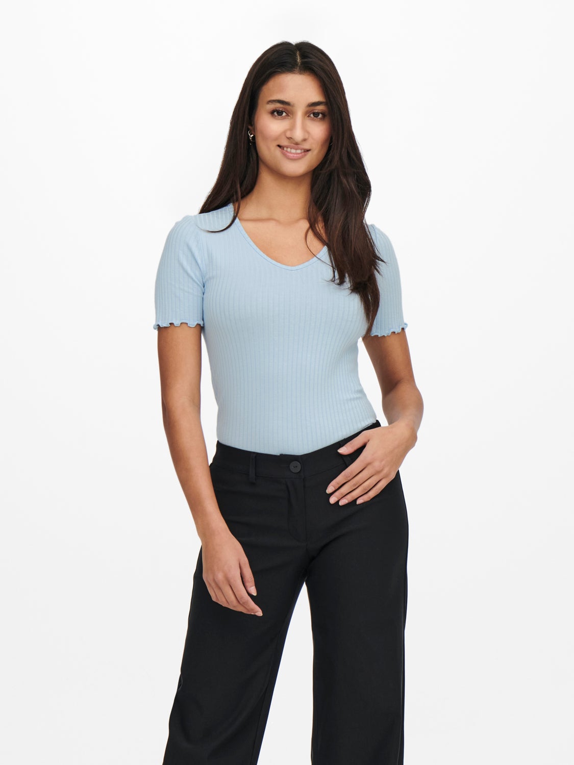 Basic V-Neck Top
