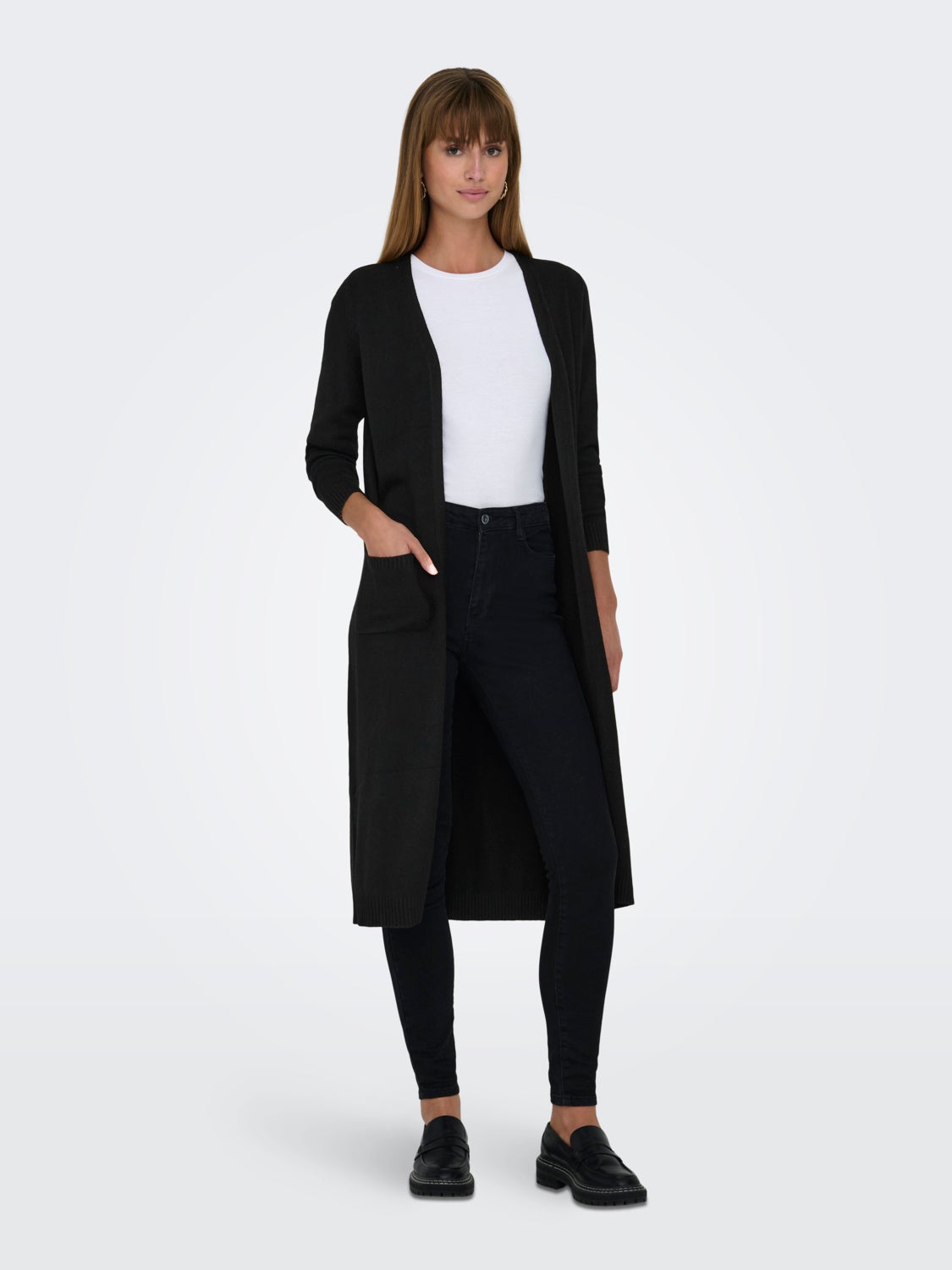 Long Knitted Cardigan