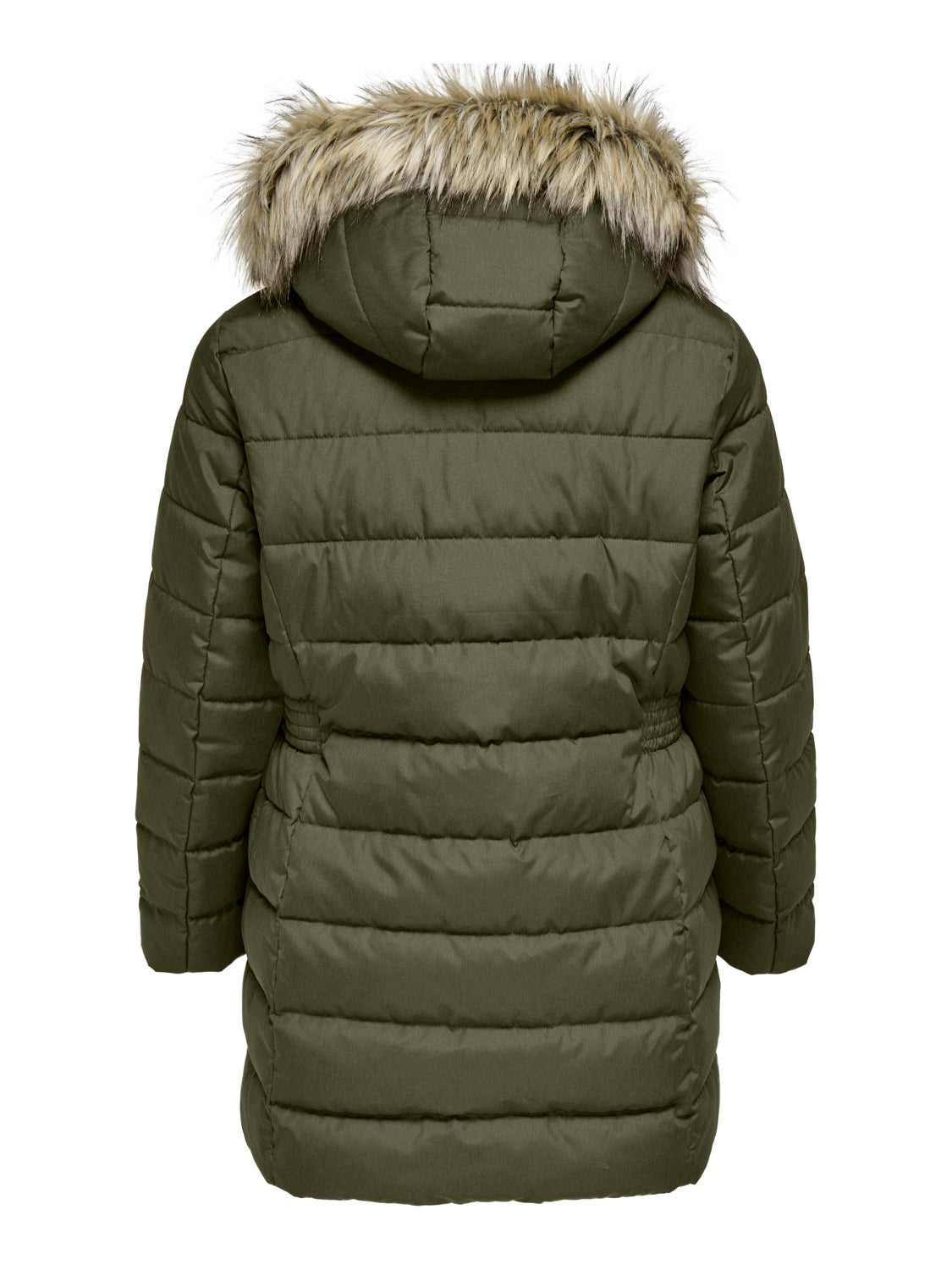 Curvy long Quilted jacket