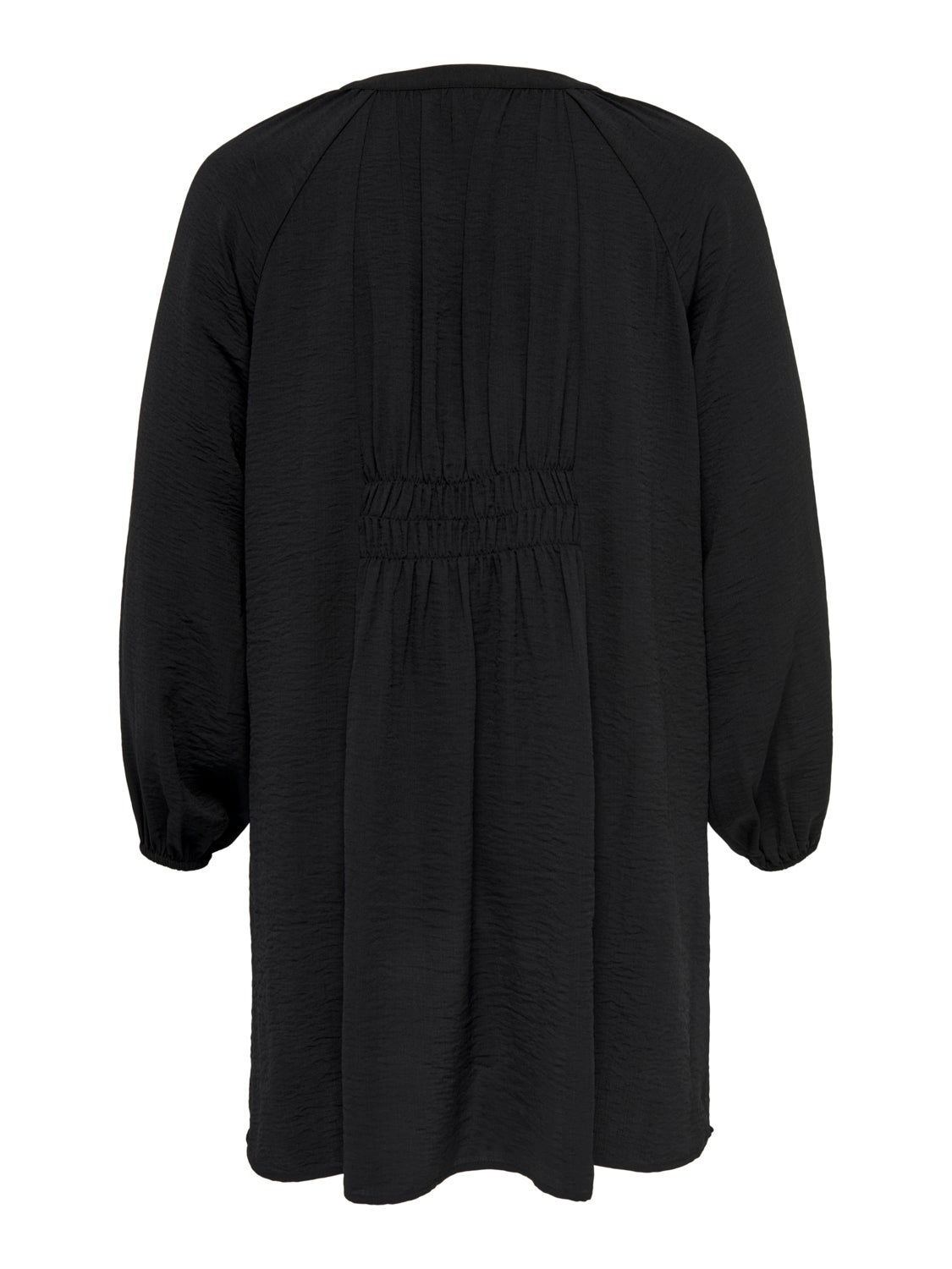 Curvy v-neck tunic dress