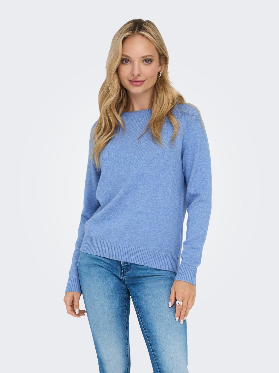 Solid colored Knitted Pullover