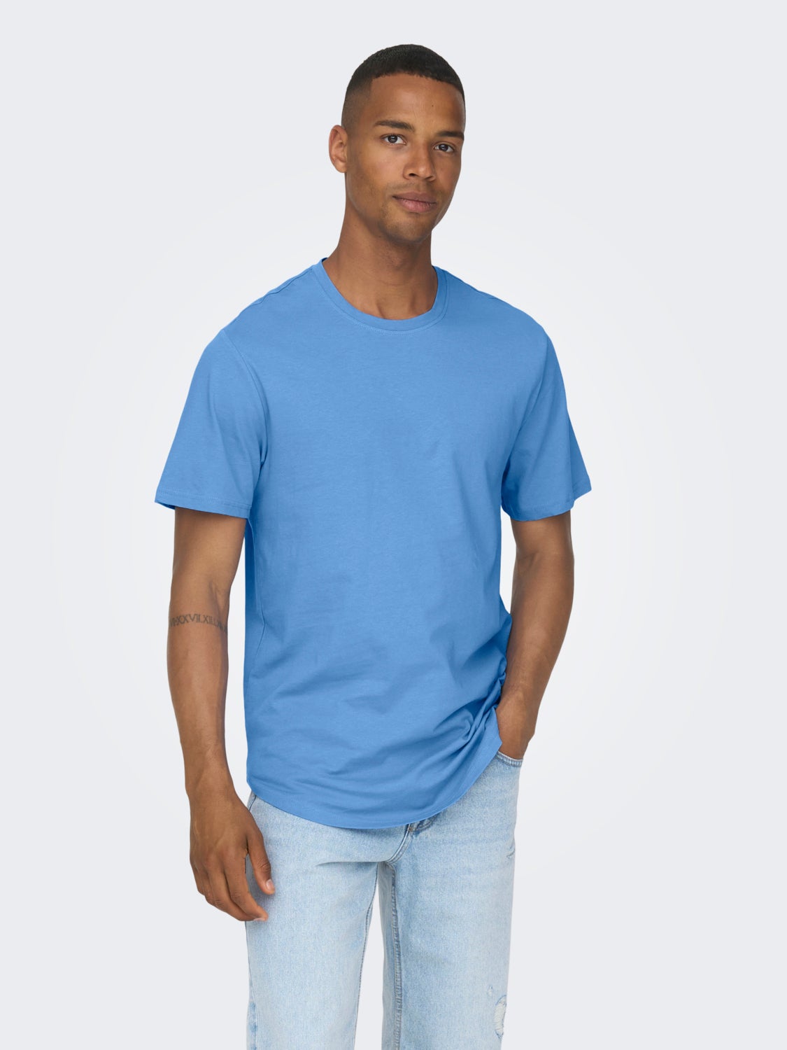 Long o-neck t-shirt