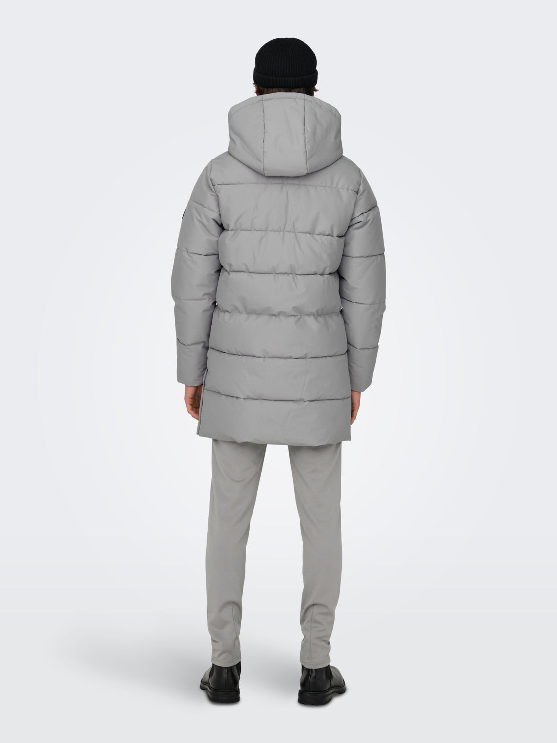 Jacket with detachable hood