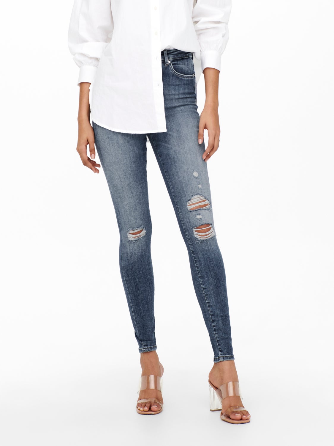 ONLPower push up x-tra high waisted jeans