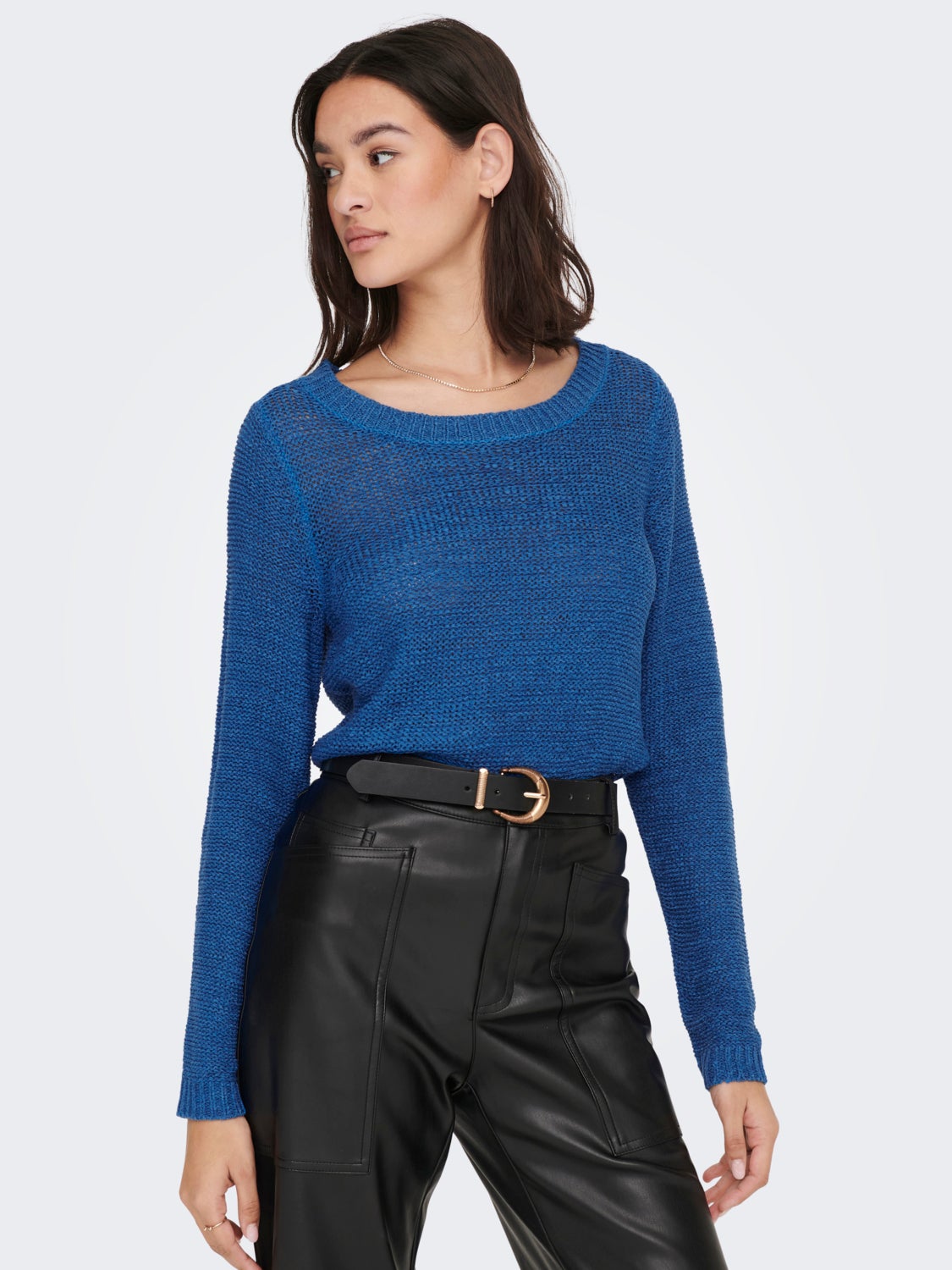 Texture Knitted Pullover