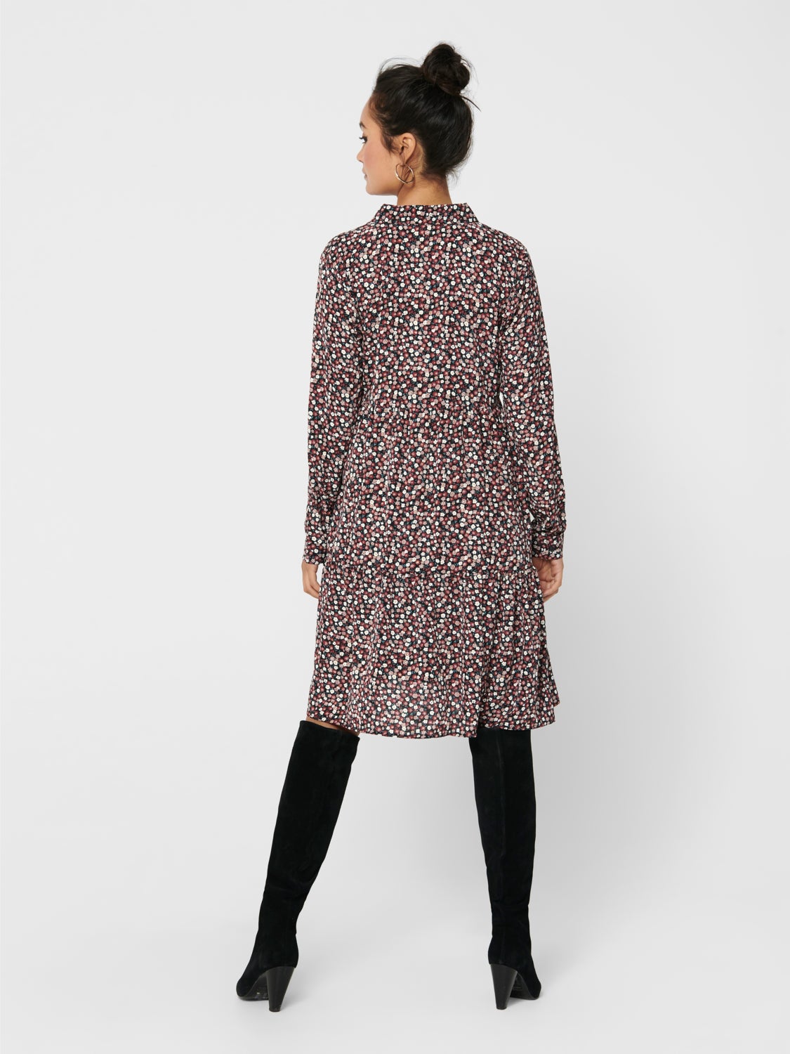 Mini dress with print