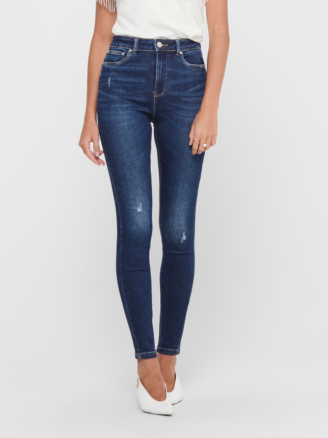 ONLMila life hw ankle Skinny fit jeans