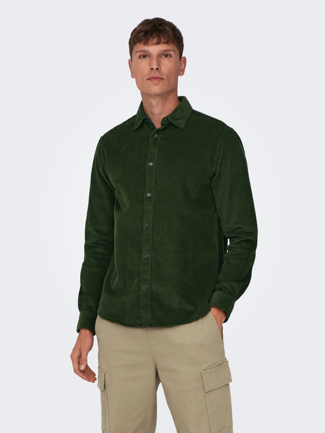 Corduroy shirt