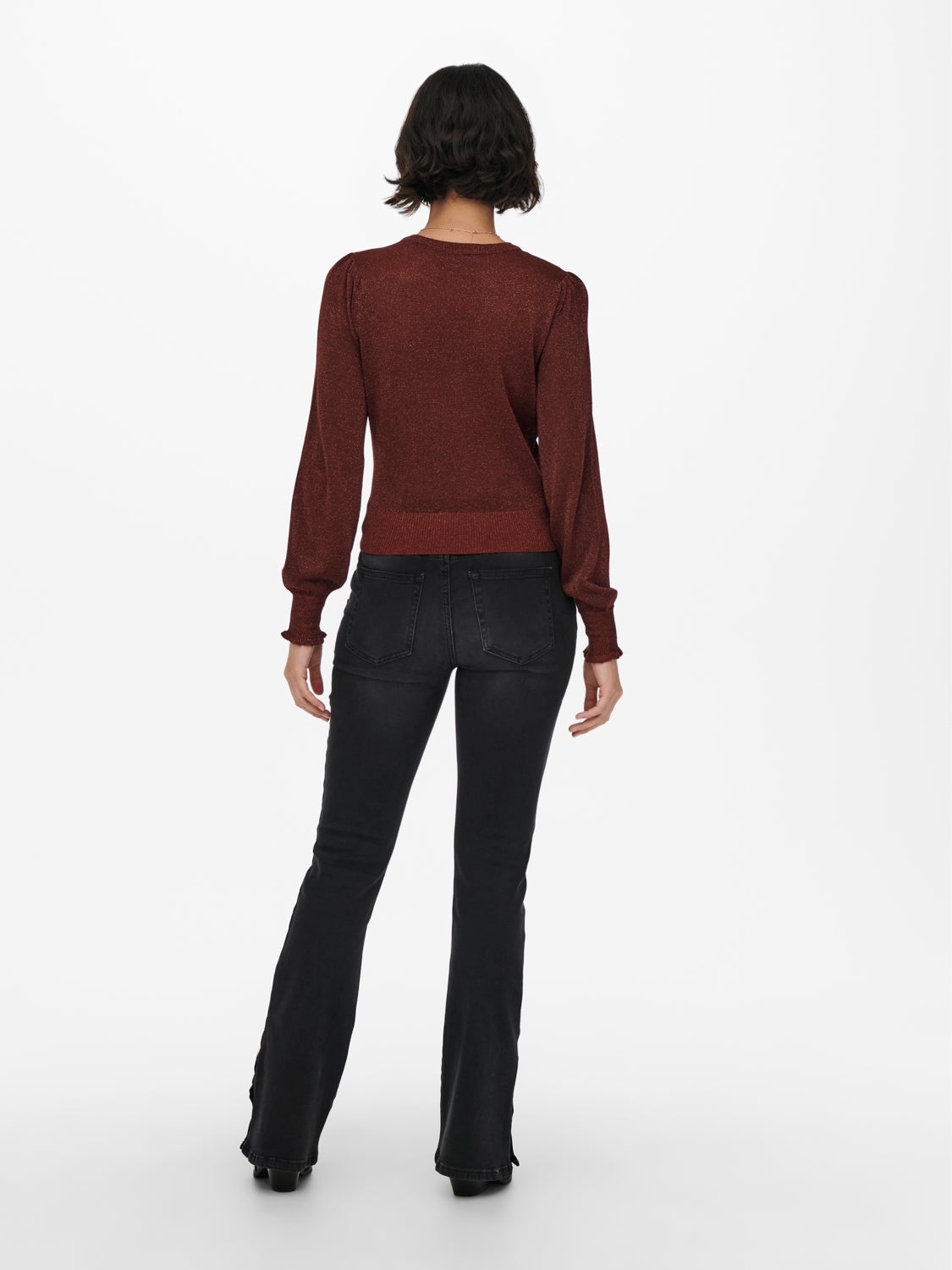 Short Knitted Pullover