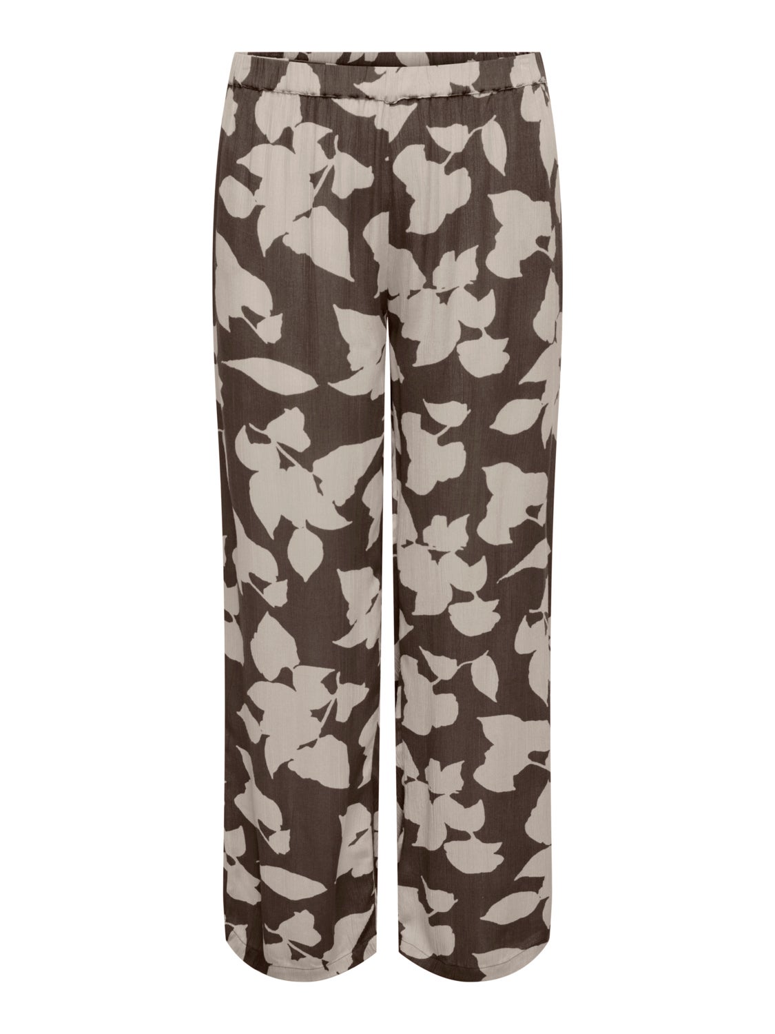 Curvy pants with print
