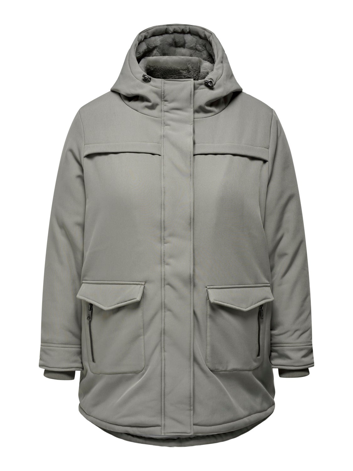 Curvy lined Parka