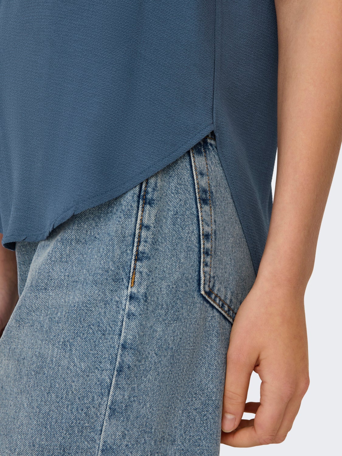 Loose Short Sleeved Top