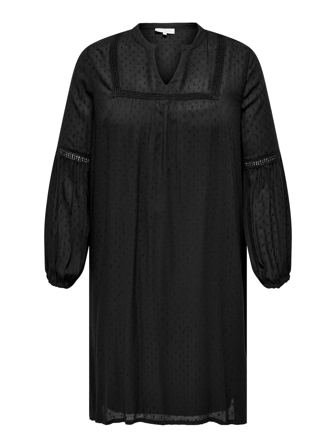 Curvy 2-layer viscose dress