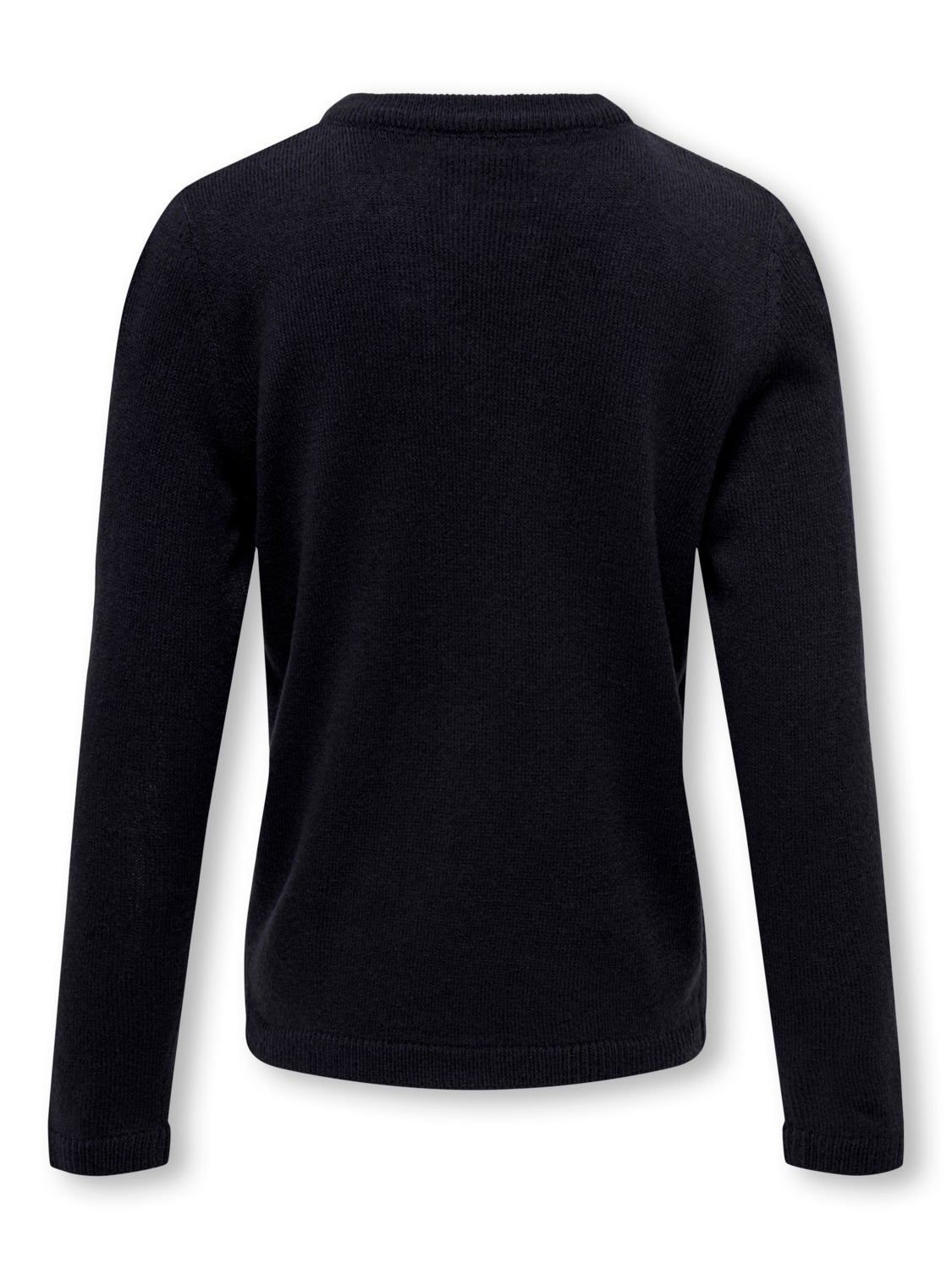 O-neck knitted pullover