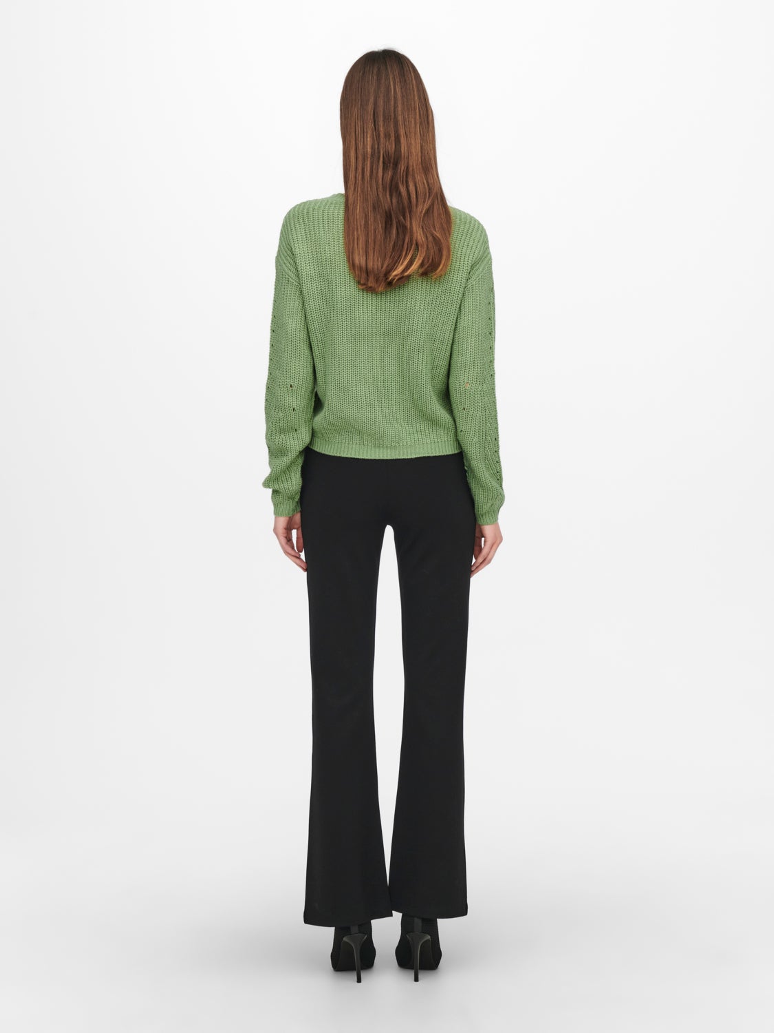 Solid colored Knitted Pullover