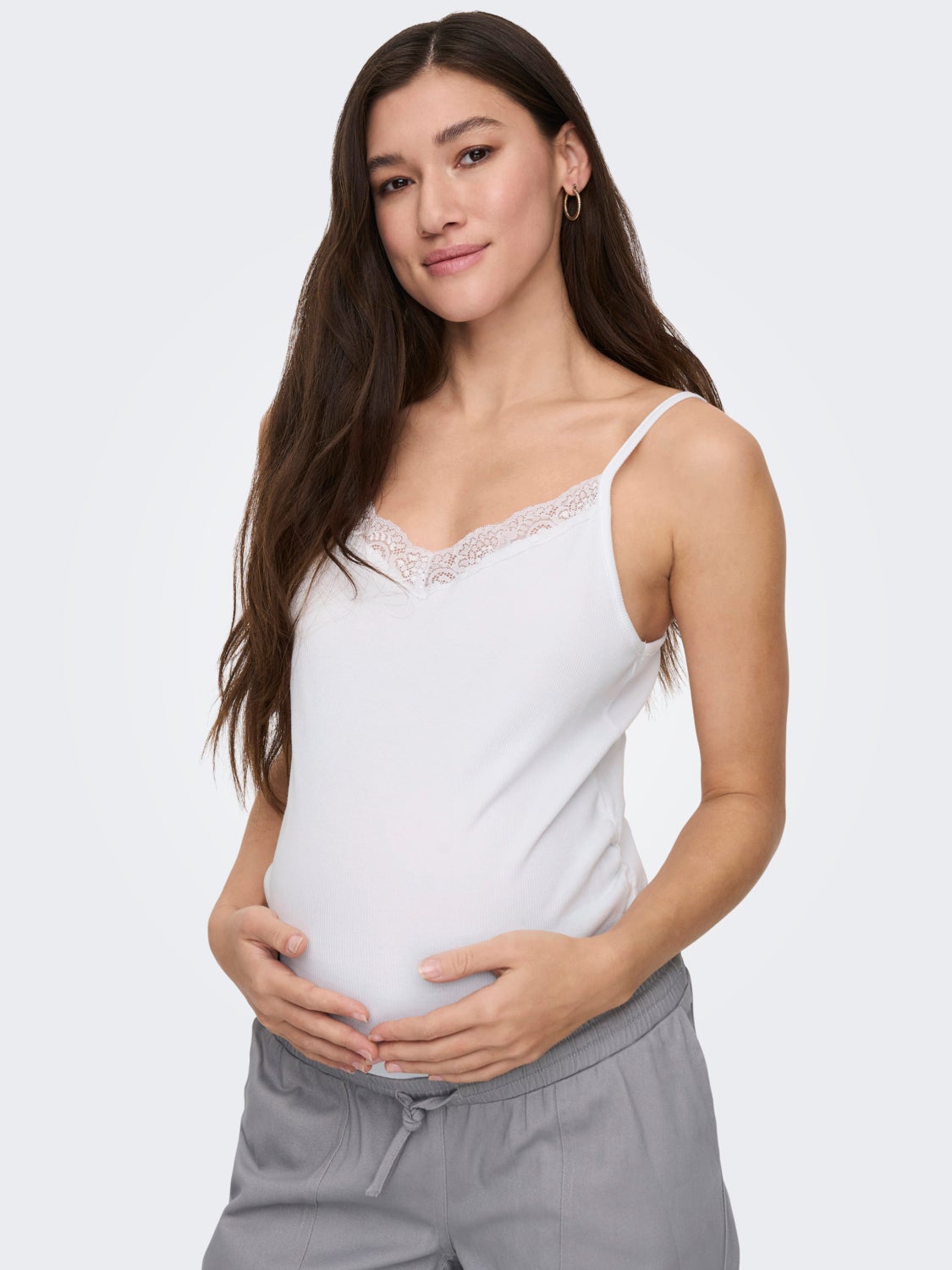 Mama long singlet top